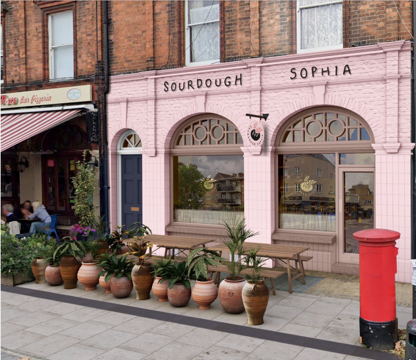 Sophia Sourdough shopfront