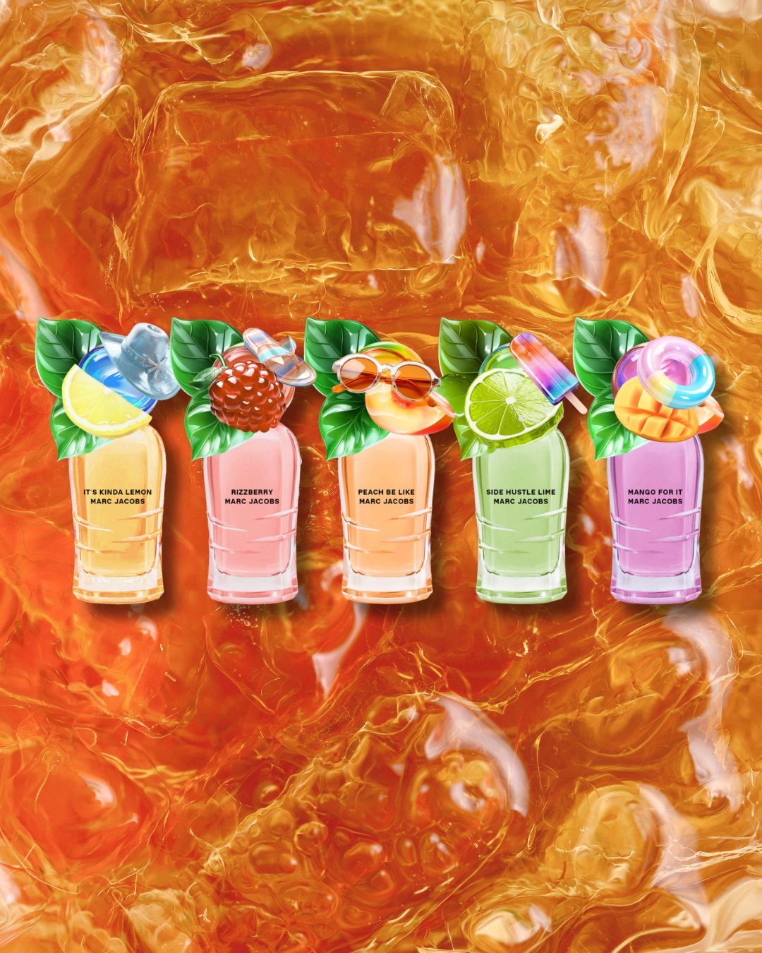 The Missing Piece: Lipton flavours as perfume bottles